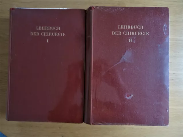 Lehrbuch der Chirurgie 1 + 2 - 1949 + 1950