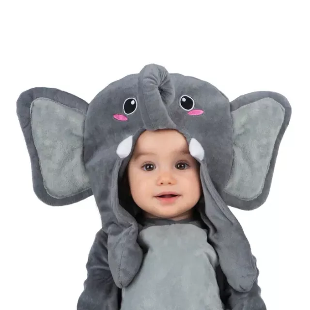 My Other Me Costume Peluche Elefantino Vestito Carnevale elefante Travestimento 2