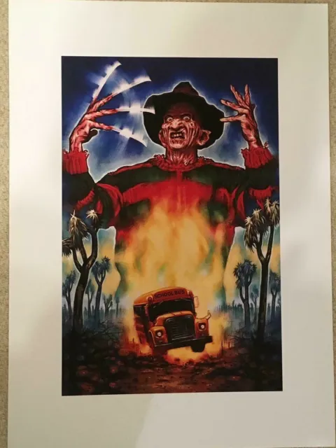 A Nightmare on Elm Street 2 Freddy Krueger Art Print Graham Humphreys