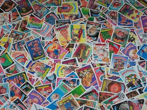 50 Topps Garbage Pail Kids Original Series Cards Stickers Excellent - NM 1980s
