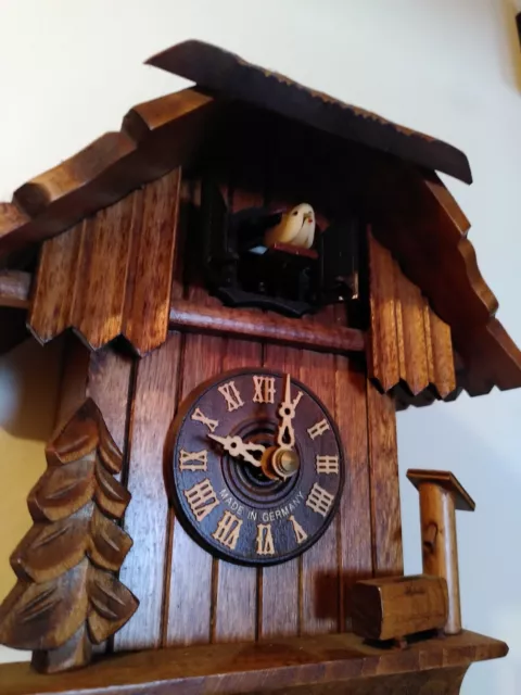 Herrzeit by Adolf Herr Quartz Cuckoo Clock - The Log House, signed By Maker 3