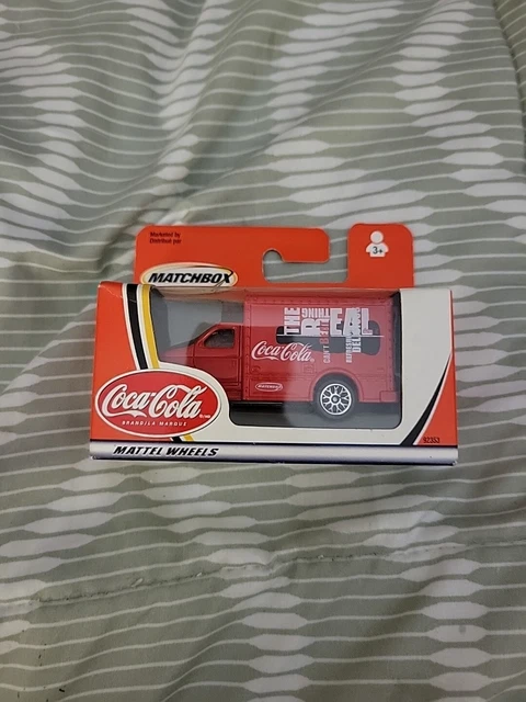 Coca-Cola Die Cast Metal Delivery Truck 1:64 scale vintage collectibles 