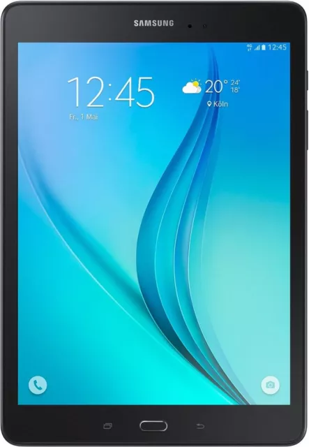 Samsung Galaxy Tab A 9.7 16GB SM-T555 WiFi Bluetooth Black AndroidTablet Grade C