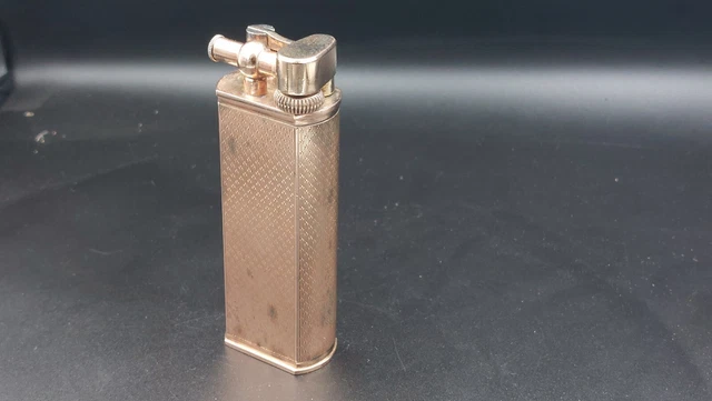 Extremely rare Dunhill vintage table lighter 925 silver