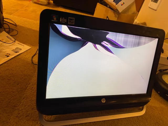 HP Omni All-in-One PC Series (Flickering screen), 120-1024, S/N:4CS1370HLY