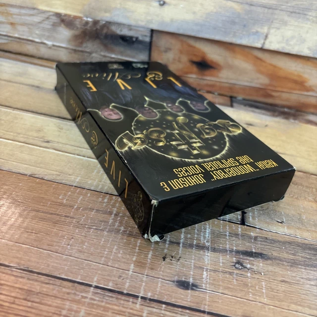 LIVE AND ALIVE VHS Tape Used Keith Wonderboy Johnson Spiritual Voices