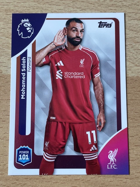 MOHAMED SALAH TOPPS Premier League 2025 2026 Topps 25 26 Liverpool mohamed-salah-topps-premier-league-2025-2026-topps-25-26-liverpool