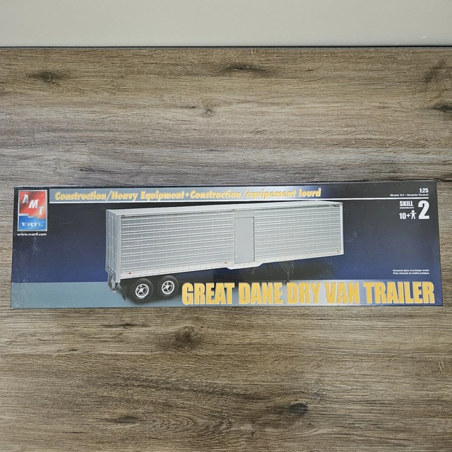 SEALED AMT / ERTL Great Dane Dry Van Trailer 1:25 Model Kit