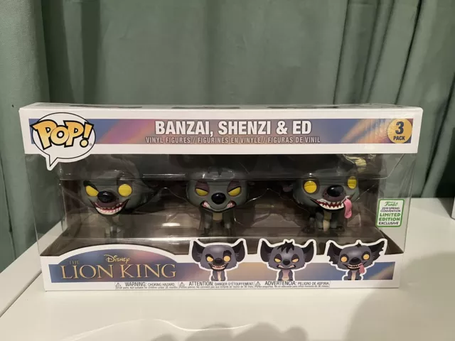 The Lion King Funko Pop- Disney- Banzai, Shenzi & Ed- 3 Pack