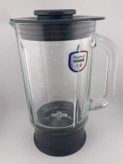 Glass Jug Assembly for Kenwood ThermoResist 1.5L Blender - Replacement Jug