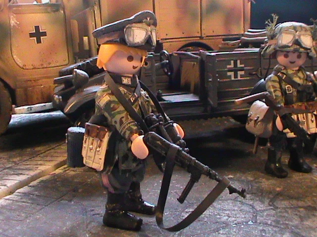 PLAYMOBIL Custom Diorama Panzer Grenadier (FRANCE-1944
