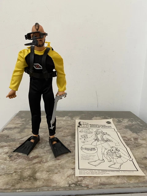 Big Jim Série Commando - Mattel - Professeur Obb Overlord Ref9270 Occasion A78533