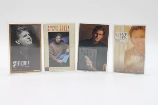 Steve Green Audio Cassette Lot of 4 Christian Gospel We Believe The Mission Hymn