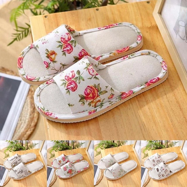 Pantofole unisex da interno antiscivolo sandali da pavimento estivo casa scarpe piatte infradito