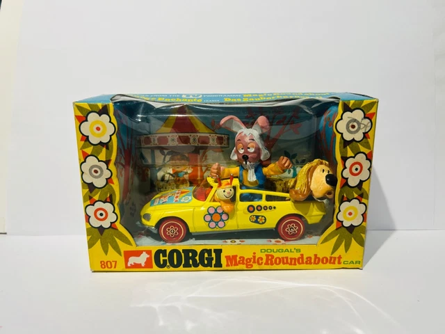 Corgi 852 Magic Roundabout In Original Box - A nice example! I do have a loose one also which I'll be listing next week at some point Corgi 852 Magic Roundabout In Original Box - A nice example! I do have a loose one also which I'll be listing next week at some point