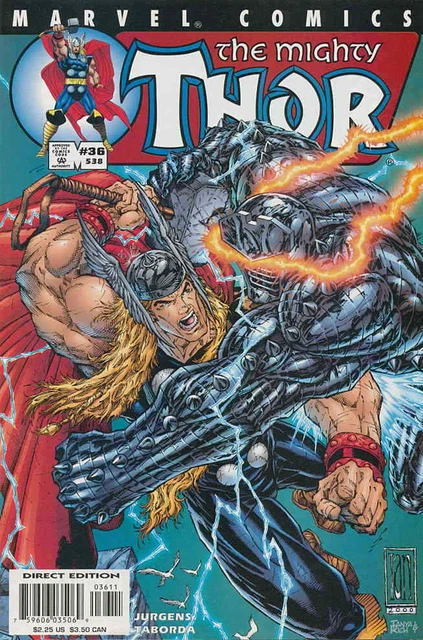 Thor (Vol. 2) #36 VF/NM; Marvel | 538 Dan Jurgens the Destroyer - we combine shi