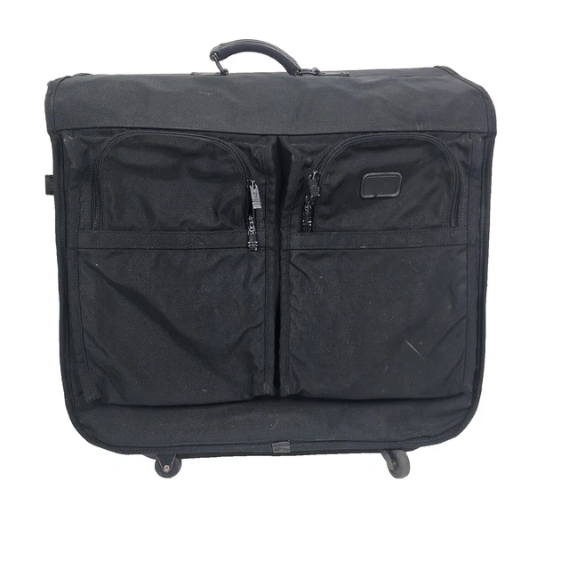 Tumi Alpha 4 Wheeled Rolling 22"X24" Garment Bag Black Nylon Ballistic Luggage