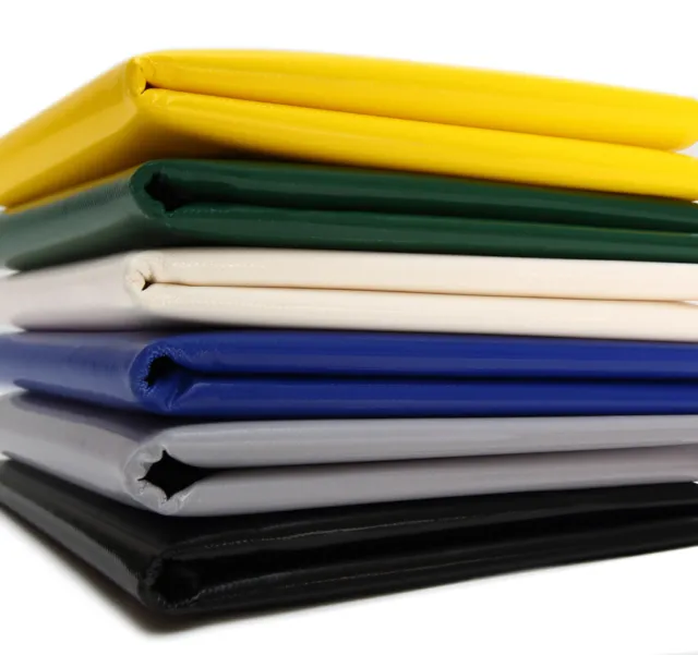 Teloni in PVC Impermeabili Resistenti Copertura per Tende Blu Bianco Telone in P