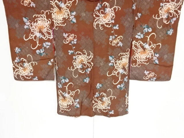 40535# Japanese Kimono / Antique Haori / Kiku