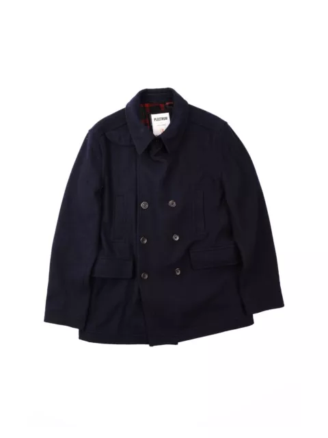 Ben Sherman Plectrum Classic Double Breasted Pea Coat / Jacket Size L