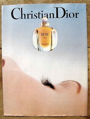 advertising paper Fahrenheit de Christian Dior Dior Publicité papier 