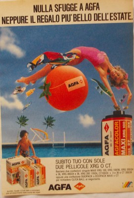 Magazine ADV AGFA Pubblicità Italiana 
