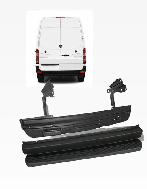 MERCEDES SPRINTER VAN 20062017 Rear Step Cover Bumper +Metal Bracket