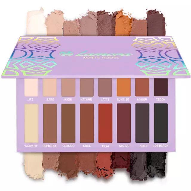 Best Pro Eyeshadow Palette Matte - 16 Highly Pigmented Makeup Eye Shadow Colors