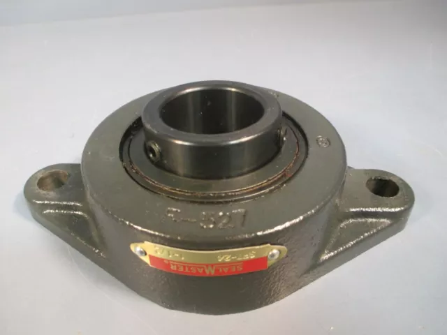 SealMaster Gold Line 1 1/2" 2 Bolt Flange Mount Ball Bearing SFT-24