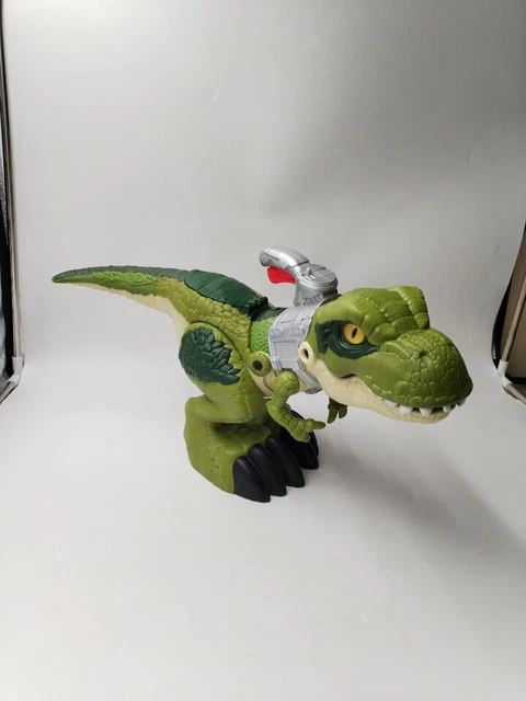 FIGURINE FISHER PRICE Imaginext Mega T-Rex dinosaure motorisé mobile et sons EUR 35,25 - FR