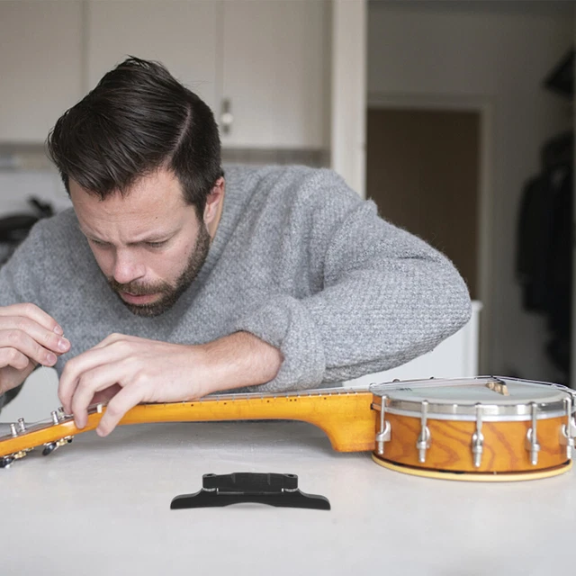 Sangle Mandoline & Ukulélé En Cuir Véritable - Confortable Et Réglable | Rayzm Music
