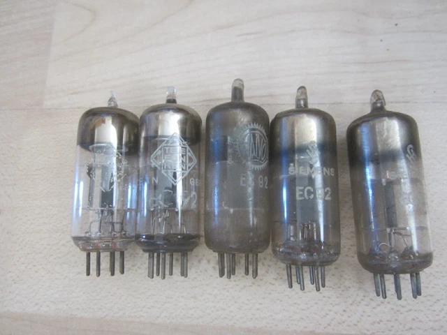 Valvola Termoionica EABC80 - Usata Funzionante - Marche Valvo, Telefunken, Siemens, WF, RCA - Foto 2