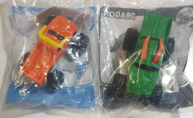 MCDONALD S MONSTER JAM 2018 EL TORO LOCO 2016 DRAGON Happy Meal