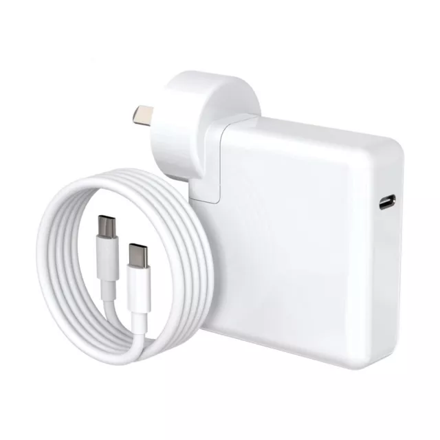 96W USB-C Power Adapter Type C Charger For apple MacBook Pro 16+Cable A2166