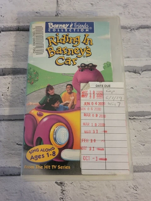 BARNEY - RIDING in Barneys Car (VHS, 1995) Vintage Rare EUR 1,85 ...