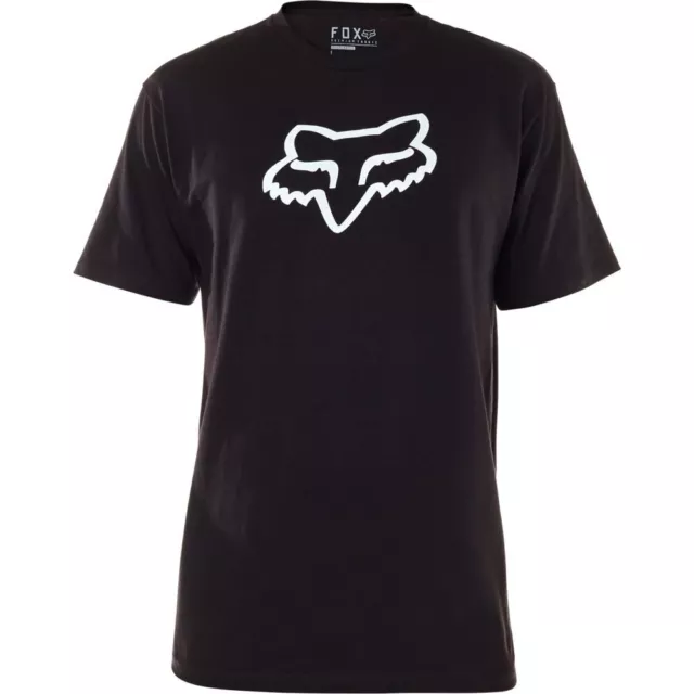 Fox Racing Legacy Fox Head Short Sleeve Tee Mens T-Shirt Black