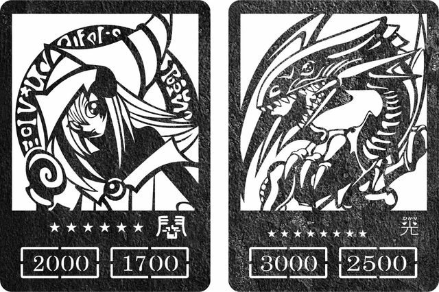 Yu-Gi-Oh card - DXF files for CNC Plasma Laser cut Waterjet SVG CDR files