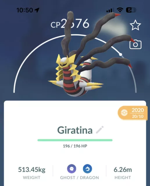 Giratina Origem Pokémon Go - (Leia A Descrição) Lendário - Pokemon Go - DFG