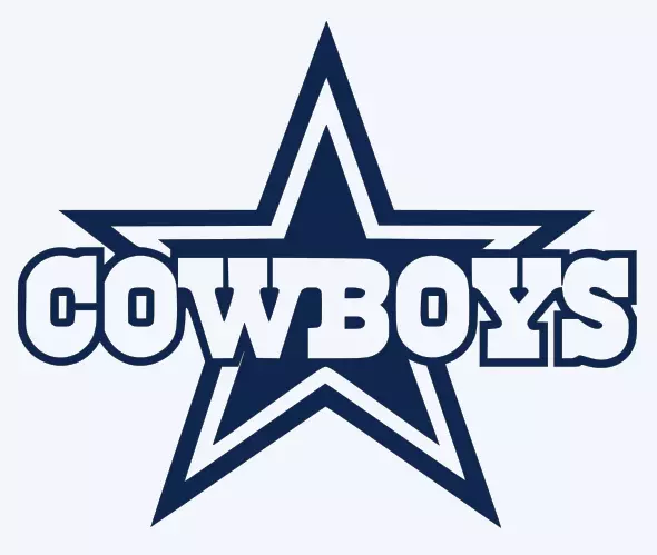 Dallas Cowboys Vinyl Decal Sticker - You Pick Color & Size