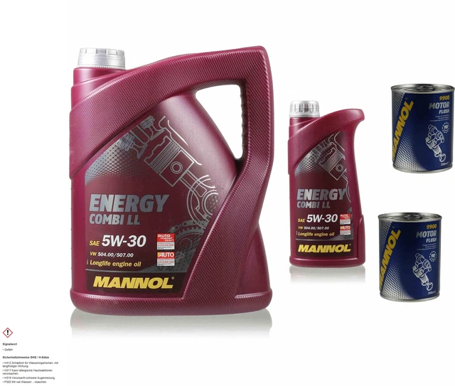 6L Olio Motore MANNOL Energia Station Wagon Ll 5W-30