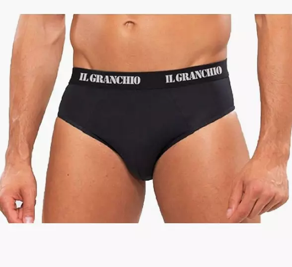 6 SLIP UOMO IL GRANCHIO Elastico Esterno Cotone Elasticizzato