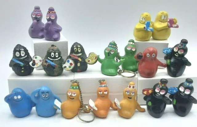 Top ! Barbapapa Figuren - von 1979 - Auswählen - Größe 5 - 7 cm - Plastoy