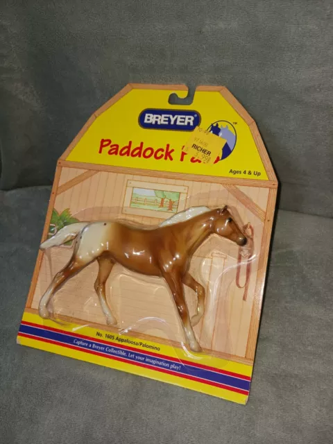 New / Unopened Breyer Paddock Pals Horse 1605 Appaloosa / Palomino