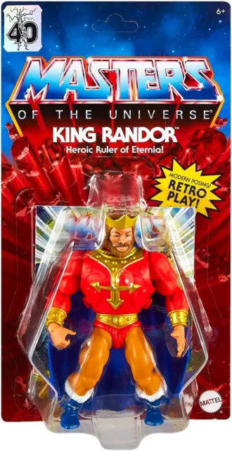 King Randor Masters Of The Universe Origins MotU Action Figur HDR94 EU Mattel