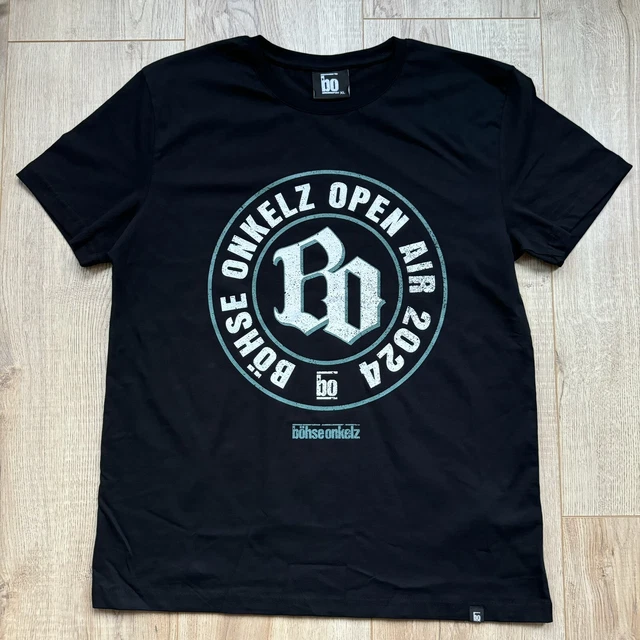 Böhse Onkelz T Shirt Böse Menschen Böse Lieder ORIGINAL BÖHSE ONKELZ T-Shirt Open Air Tour 2024 Dresden Rinne