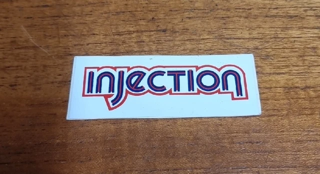 Injection Sticker Body VINTAGE INJECTION STICKER Decal Ford Vauxhall Vw Audi £5.45 - PicClick UK