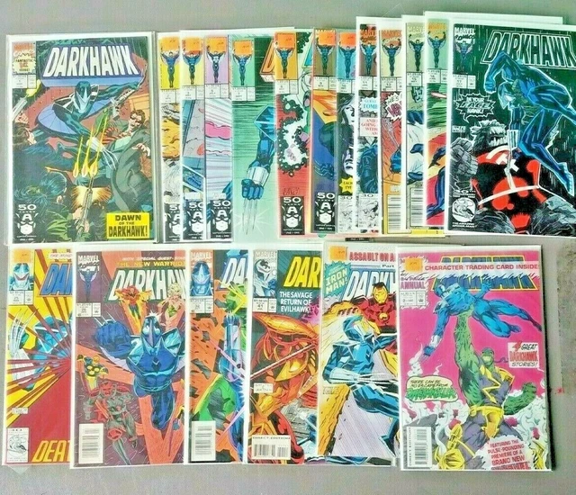 Darkhawk  1-3, 5, 7-11, 13, 15-17, 25, 26, 32, 41 & Annual 1&2 Lot of 19 Marvel