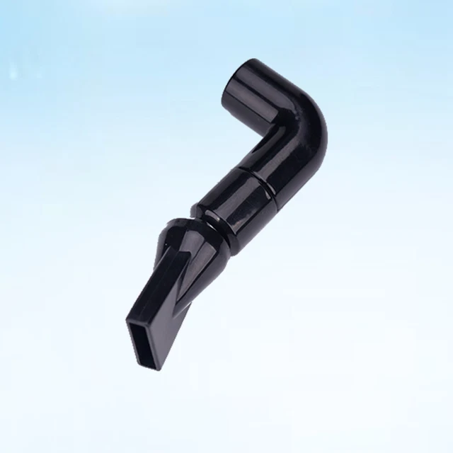 Boquilla de pulverización boquilla de pico de pato para acuarios tubo de agua en espiral
