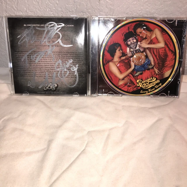 Rock band cd autographed