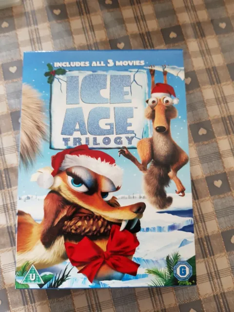ICE AGE 1-3 Collection (DVD, 2009, 3-Disc Set, Box Set) EUR 4,66 ...